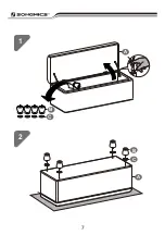 Preview for 7 page of Songmics LOM070 Assembly Instructions Manual