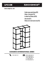 Songmics LPC30B Instruction Manual preview