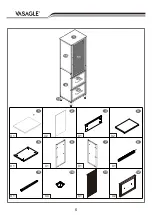 Предварительный просмотр 6 страницы Songmics LSC054 Instructions Manual