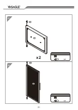 Предварительный просмотр 21 страницы Songmics LSC054 Instructions Manual