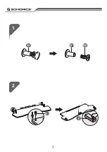 Предварительный просмотр 7 страницы Songmics LSD06 Assembly Instructions Manual