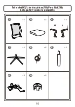 Предварительный просмотр 10 страницы Songmics OBN83 Instruction Manual