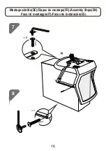 Предварительный просмотр 16 страницы Songmics OBN83 Instruction Manual