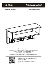 Songmics ULES01 Assembly Manual preview