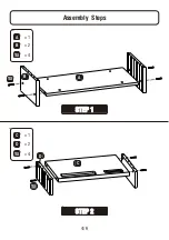 Preview for 4 page of Songmics ULLD213 Assembly Manual