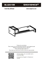 Preview for 1 page of Songmics ULLD215N Assembly Manual