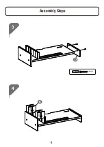 Preview for 4 page of Songmics ULLD215N Assembly Manual