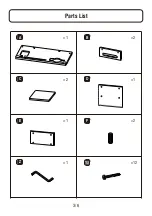 Preview for 3 page of Songmics ULLD217 Assembly Manual