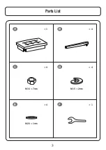 Preview for 3 page of Songmics ULPB55 Assembly Manual