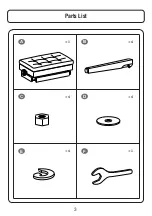 Предварительный просмотр 3 страницы Songmics ULPB57 Assembly Manual