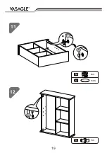 Preview for 19 page of Songmics VASAGLE BBC20 Manual