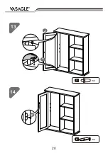 Preview for 20 page of Songmics VASAGLE BBC20 Manual