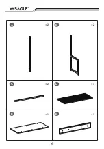 Preview for 6 page of Songmics VASAGLE HSR46 Manual