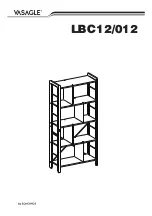 Предварительный просмотр 1 страницы Songmics VASAGLE LBC012 Manual