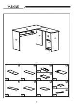 Preview for 6 page of Songmics VASAGLE LCD810 Manual