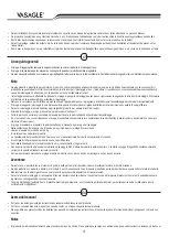 Предварительный просмотр 4 страницы Songmics Vasagle LCD811 Manual