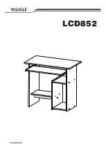 Songmics VASAGLE LCD852 Instructions Manual preview