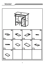 Предварительный просмотр 6 страницы Songmics VASAGLE LCD852 Instructions Manual