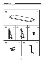 Предварительный просмотр 5 страницы Songmics VASAGLE LCR01/001 Quick Start Manual