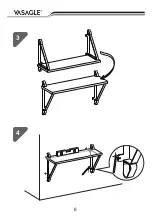 Предварительный просмотр 8 страницы Songmics VASAGLE LCR01/001 Quick Start Manual