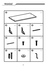 Preview for 5 page of Songmics VASAGLE LCR11 Manual