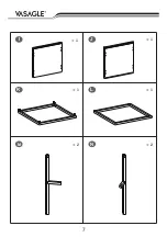 Предварительный просмотр 7 страницы Songmics VASAGLE LET04 Manual