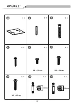 Предварительный просмотр 8 страницы Songmics VASAGLE LET04 Manual