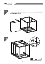 Предварительный просмотр 18 страницы Songmics VASAGLE LET04 Manual