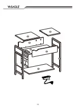 Preview for 10 page of Songmics VASAGLE LET311 Assembly Instructions Manual