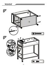 Preview for 13 page of Songmics VASAGLE LET311 Assembly Instructions Manual