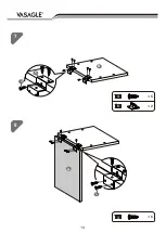 Preview for 14 page of Songmics VASAGLE LET311 Assembly Instructions Manual