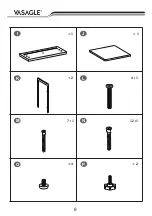 Предварительный просмотр 8 страницы Songmics VASAGLE LET55 Manual