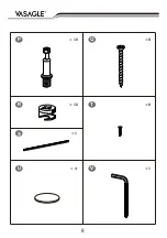 Preview for 8 page of Songmics VASAGLE LET71 Manual