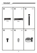 Preview for 9 page of Songmics VASAGLE LHS10 Instructions Manual