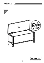 Предварительный просмотр 15 страницы Songmics VASAGLE LSC080 Manual