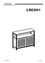 Songmics VASAGLE LSC091 Assembly Instructions Manual preview