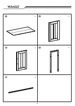 Предварительный просмотр 8 страницы Songmics VASAGLE LSC094 Assembly Instructions Manual