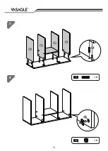 Предварительный просмотр 14 страницы Songmics VASAGLE LSC094 Assembly Instructions Manual