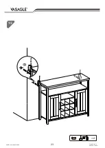 Предварительный просмотр 23 страницы Songmics VASAGLE LSC094 Assembly Instructions Manual