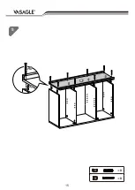 Предварительный просмотр 15 страницы Songmics VASAGLE LSC095 Manual