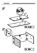 Preview for 13 page of Songmics VASAGLE LSC096 Assembly Instructions Manual