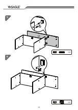 Preview for 15 page of Songmics VASAGLE LSC096 Assembly Instructions Manual