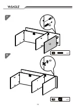 Preview for 16 page of Songmics VASAGLE LSC096 Assembly Instructions Manual