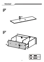 Preview for 17 page of Songmics VASAGLE LSC096 Assembly Instructions Manual