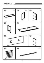 Preview for 6 page of Songmics VASAGLE LTV41 Manual