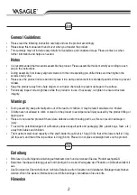 Preview for 2 page of Songmics VASAGLE LTV42 Instruction