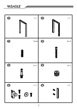 Preview for 7 page of Songmics VASAGLE LTV42 Instruction