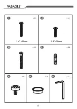 Предварительный просмотр 8 страницы Songmics VASAGLE LTV92 Manual