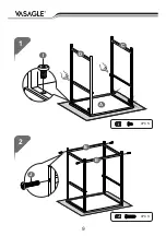 Preview for 9 page of Songmics VASAGLE LVT020B01 Instructions Manual