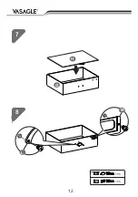 Preview for 12 page of Songmics VASAGLE LVT020B01 Instructions Manual